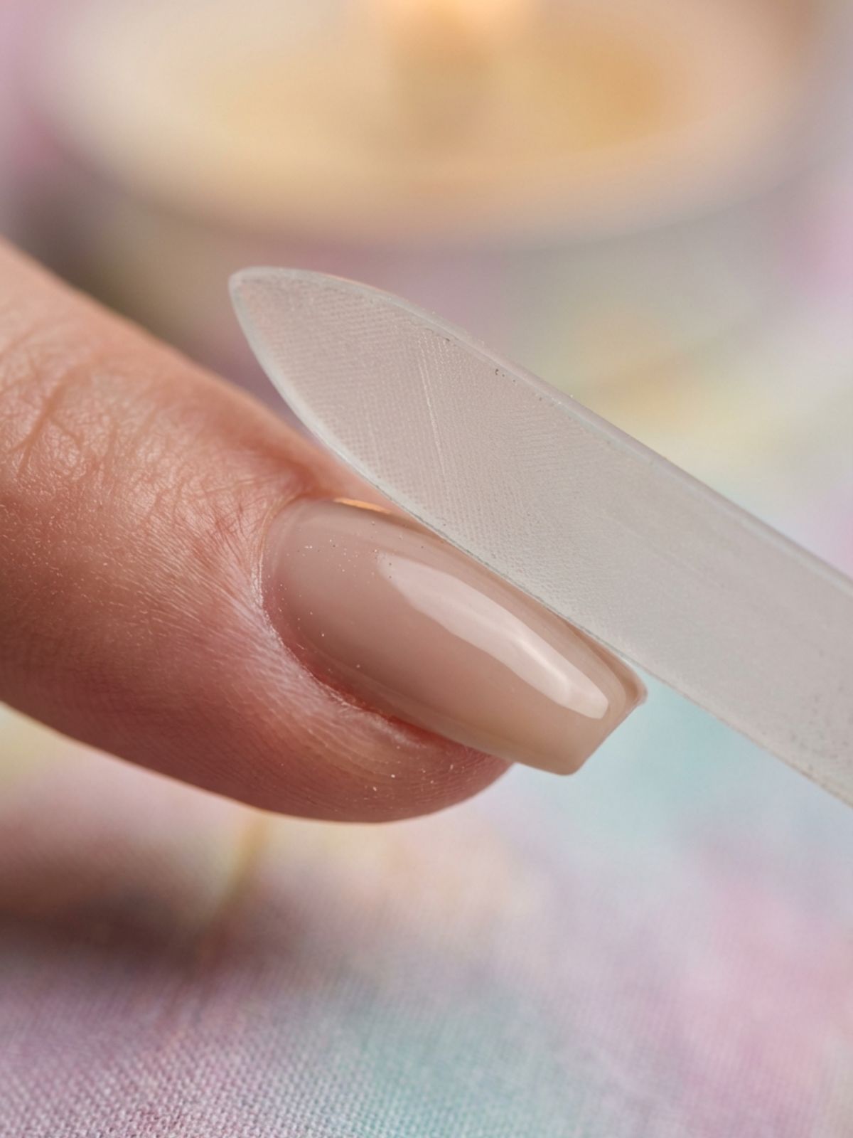 Common Mistakes When Using Press-On Nails - Gently filing the cuticle edge creates a flush, seamless transition that looks entirely natural.