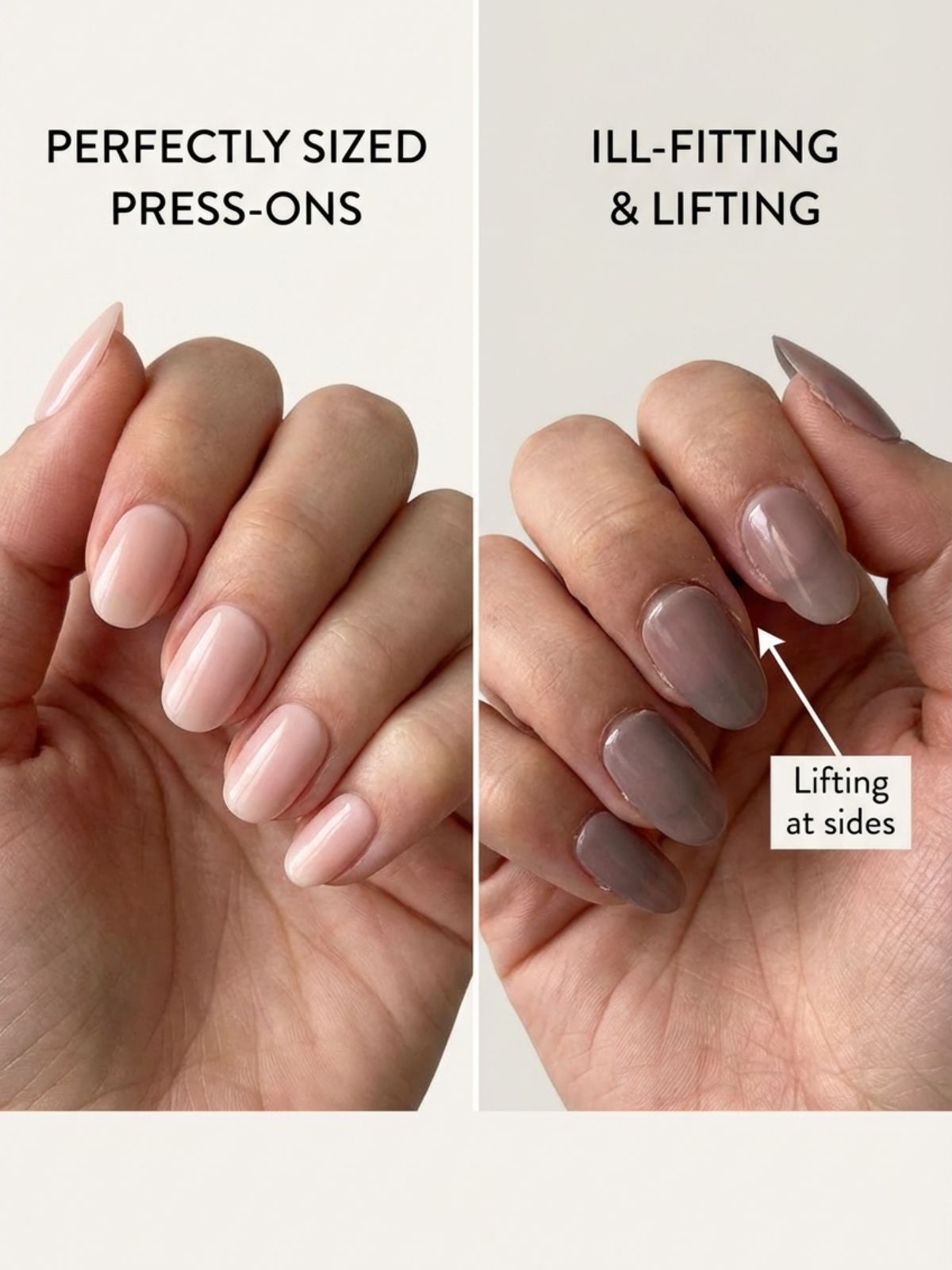 How to Store Press-On Nails - Correct sizing is critical; a nail that is too wide will inevitably lift and cause discomfort.