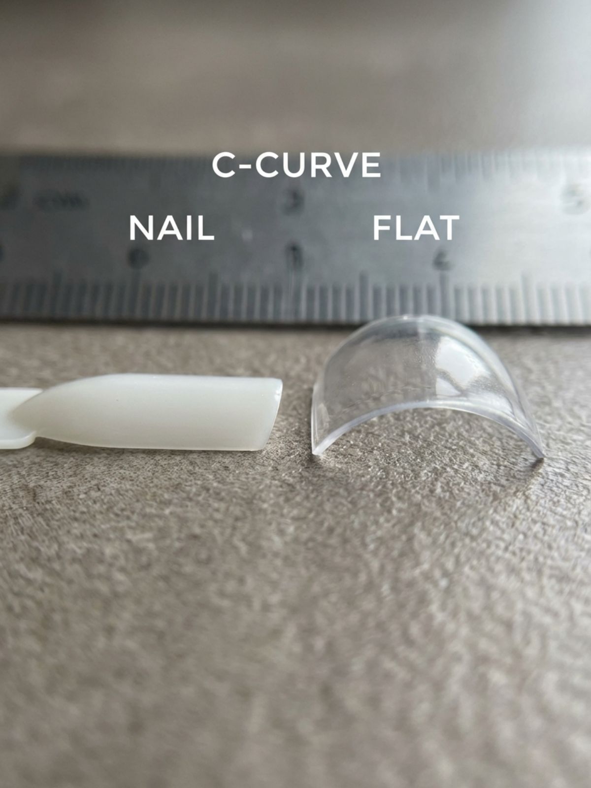 Best Natural Curve Press-On Nails - The secret to realism lies in the 'C-curve', which mimics the biological arch of your fingernail.