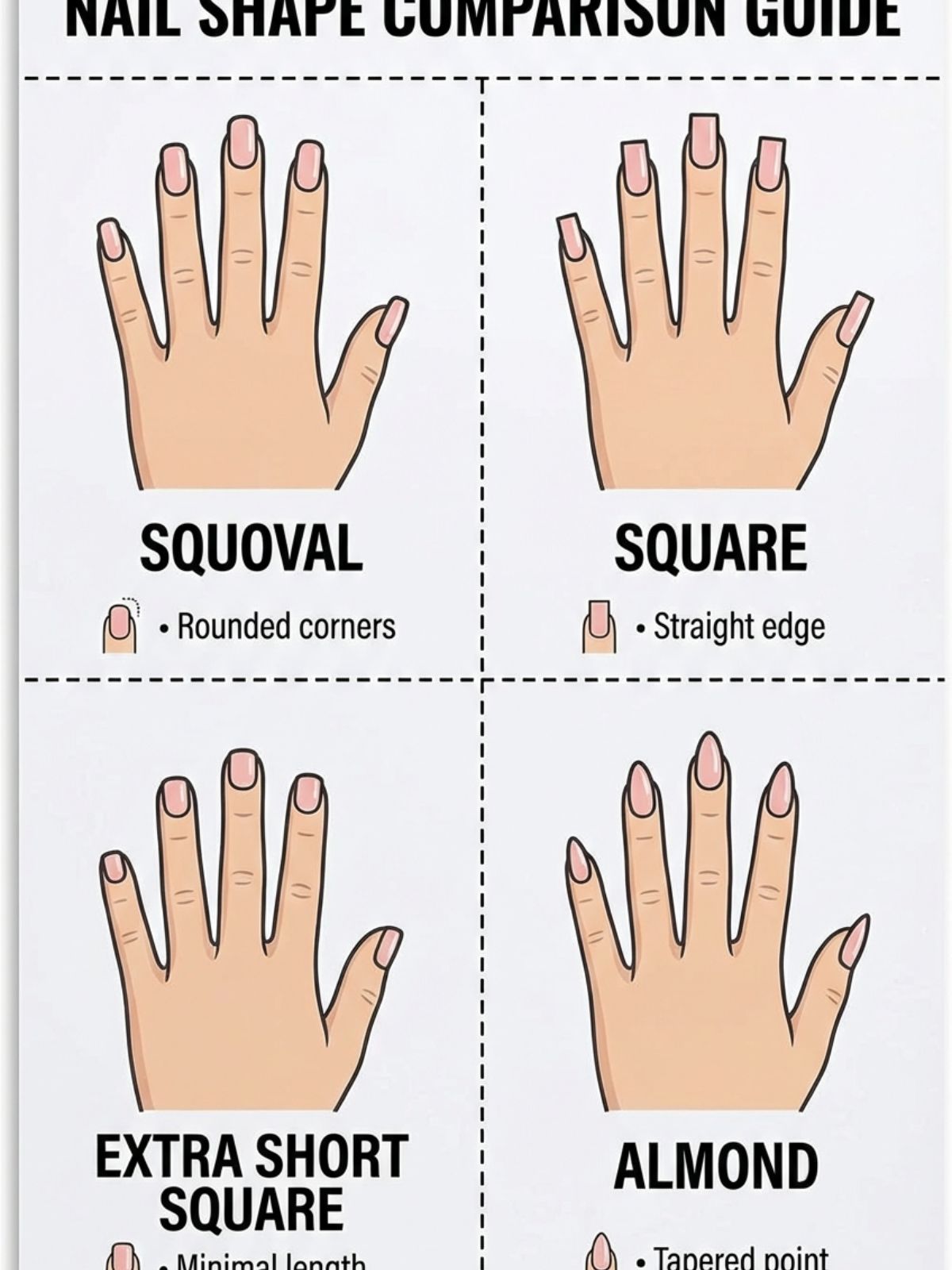Best Natural Curve Press-On Nails - From squoval to almond, choosing the right shape is key to complementing your fingers.
