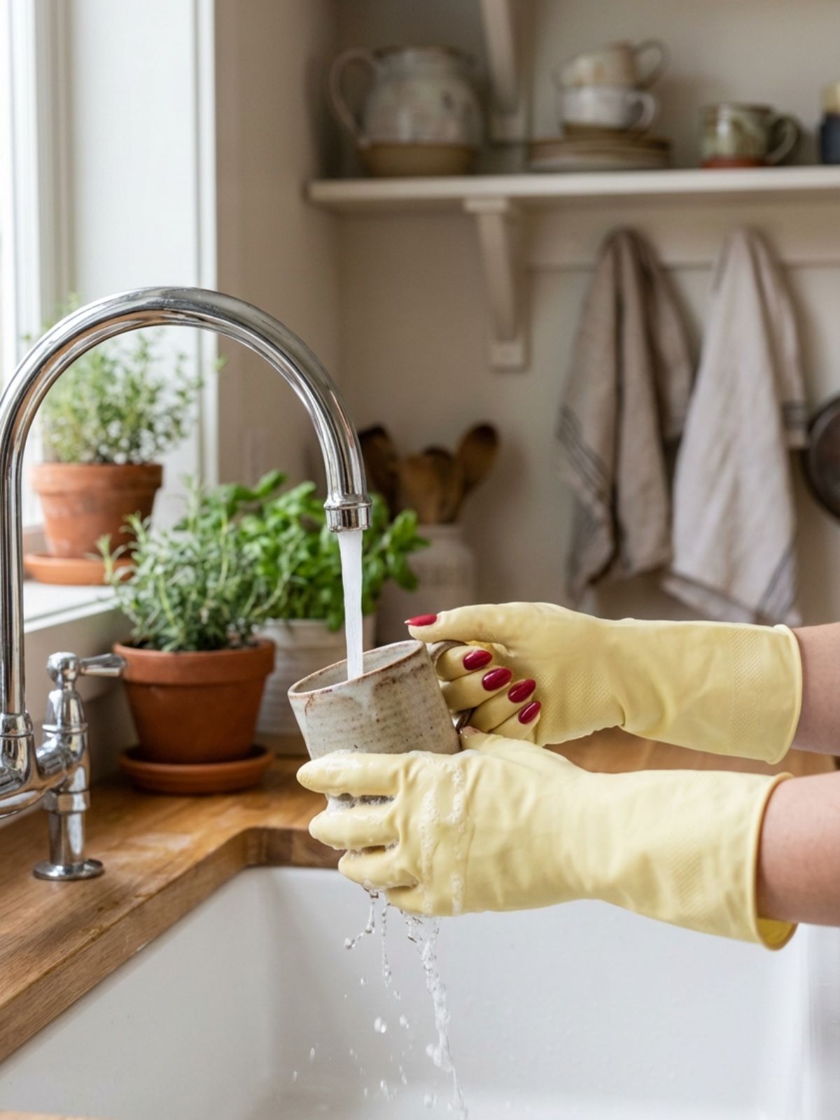 Press-On Nails vs Acrylic Nails - Simple lifestyle changes, like wearing gloves for dishes, can double the lifespan of your press-on set.