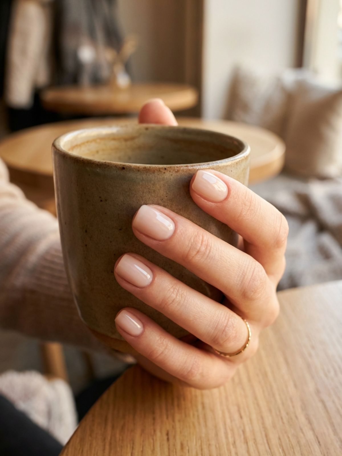 sheer milky nude press on nails Press-On Nails for Travel and Vacation - The sheer milky oat look is a versatile staple for any travel wardrobe.